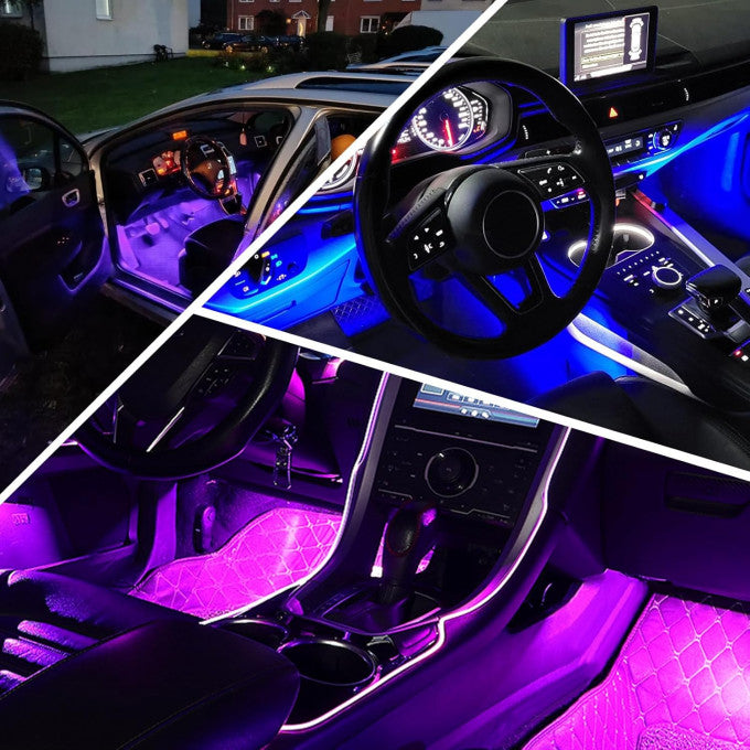 Colors Car Interior Strip Light