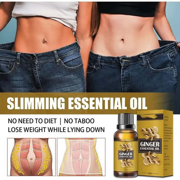 Natural Belly Drainage Ginger Oil