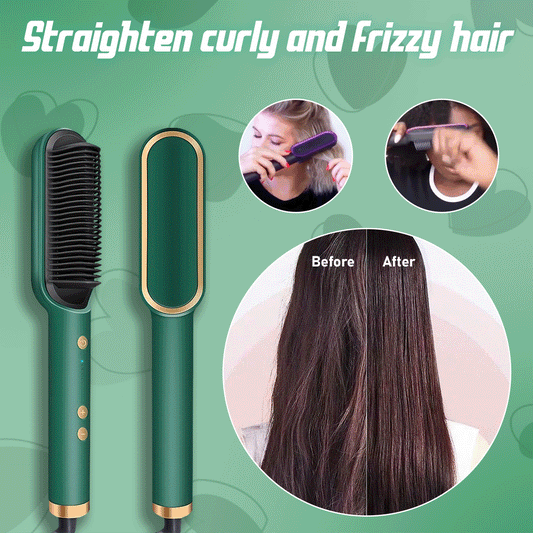 Negative Ion Hair Straightener Brush
