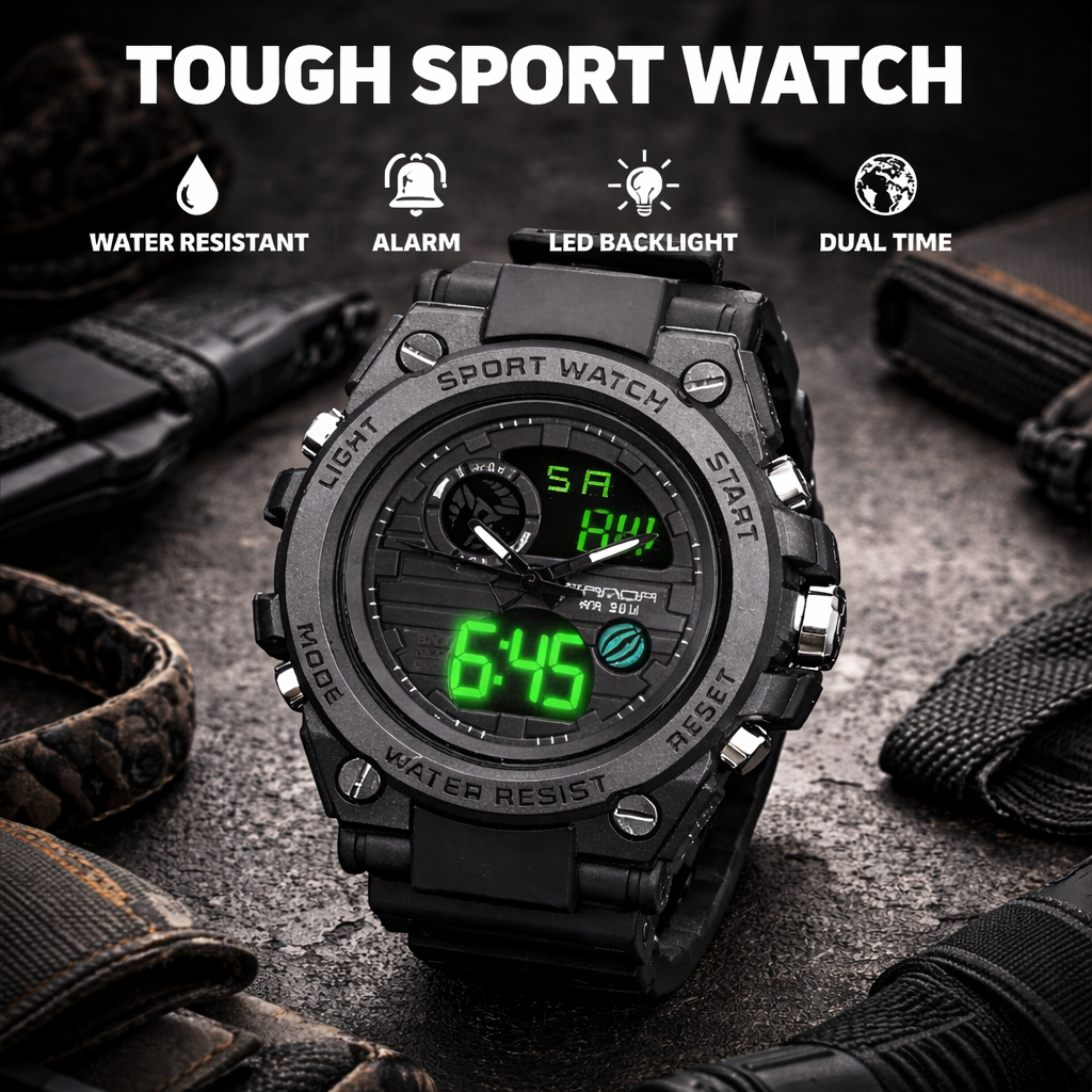 Waterproof Premium Men's Sports Watch